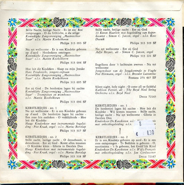 Haags Kinderkoor - Vrolijk Kerstfeest Kerstliedjes No. 2 Vinyl Singles Vinyl Very Good (VG) <br> Hoes Good Plus (G+)
