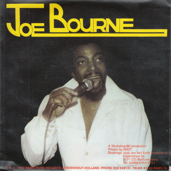 Joe Bourne - Hold On To What You've Got Vinyl Singles Vinyl Very Good (VG) <br> Hoes Good Plus (G+)