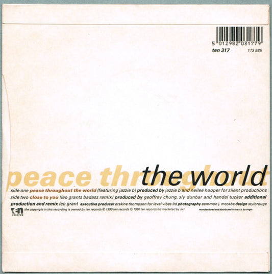 Maxi Priest - Peace Throughout The World