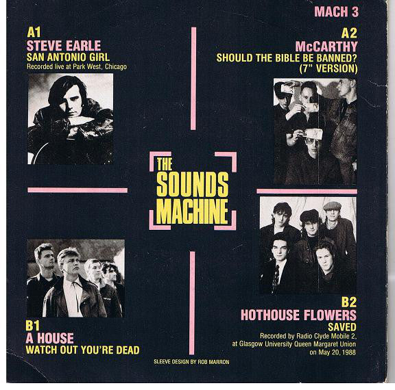 Various - The Sounds Machine EP * Vinyl Singles EP Vinyl Very Good (VG) <br> Hoes Good Plus (G+)