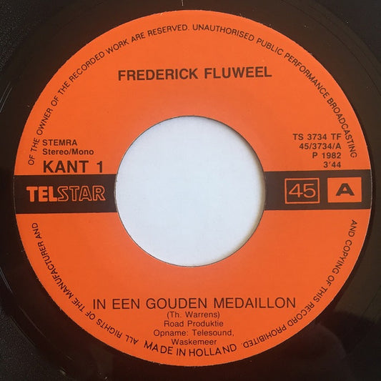 Frederick Fluweel - In Een Gouden Medaillon