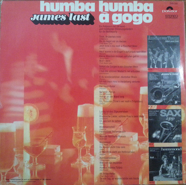 James Last - Humba Humba À Gogo (LP) Vinyl LP Vinyl Very Good (VG) <br> Hoes Good Plus (G+)