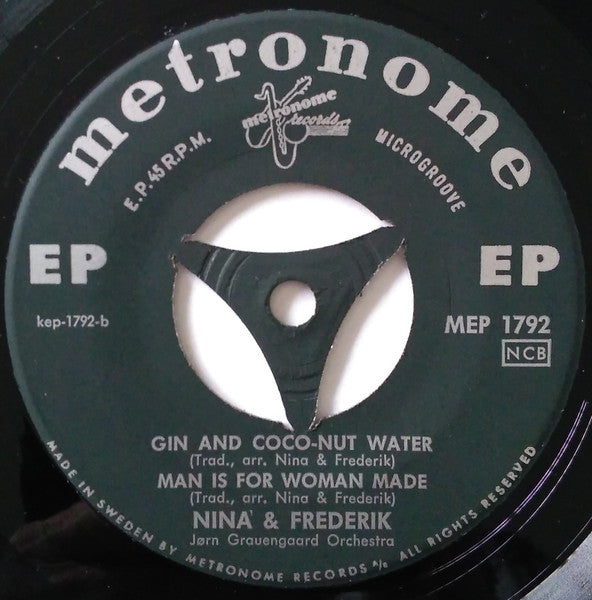 Nina & Frederik - Suca Suca Vinyl Singles EP