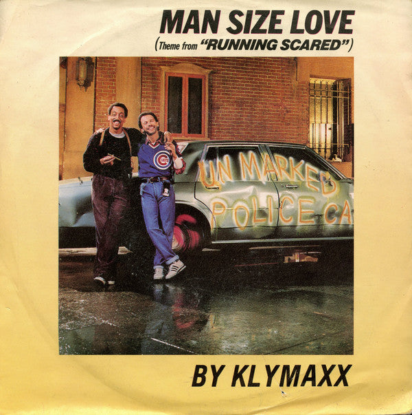 Klymaxx - Man Size Love (Theme From Running Scared) Vinyl Singles Vinyl Very Good (VG) <br> Hoes Good Plus (G+)
