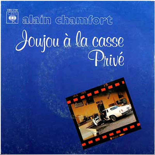 Alain Chamfort - Joujou À La Casse Vinyl Singles Vinyl Very Good (VG) <br> Hoes Good Plus (G+)