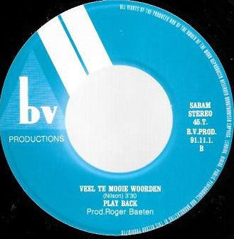 Michael Ravin - Veel Te Mooie Woorden Vinyl Singles