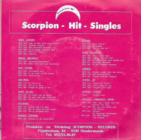 Samantha / The Samantha Band - Niet Met Mij Vinyl Singles Vinyl Very Good (VG) <br> Hoes Good Plus (G+)