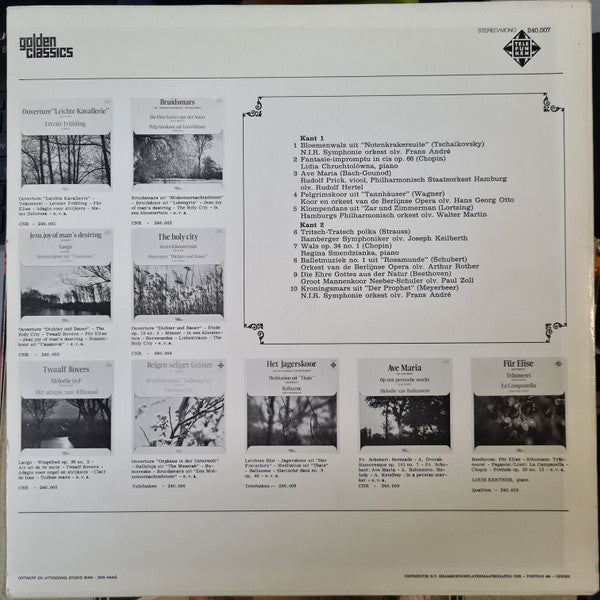 Various - Bloemenwals uit de Notenkrakersuite (LP) Vinyl LP Vinyl Very Good (VG) <br> Hoes Good Plus (G+)