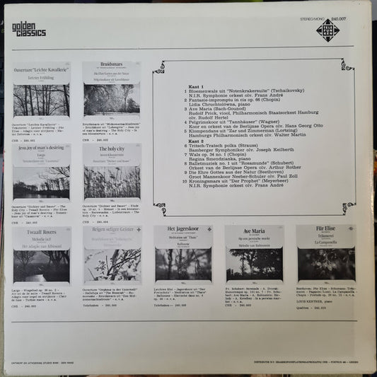 Various - Bloemenwals uit de Notenkrakersuite (LP) Vinyl LP Vinyl Zeer Goed / Hoesje Goed "VINYLSINGLES.NL"