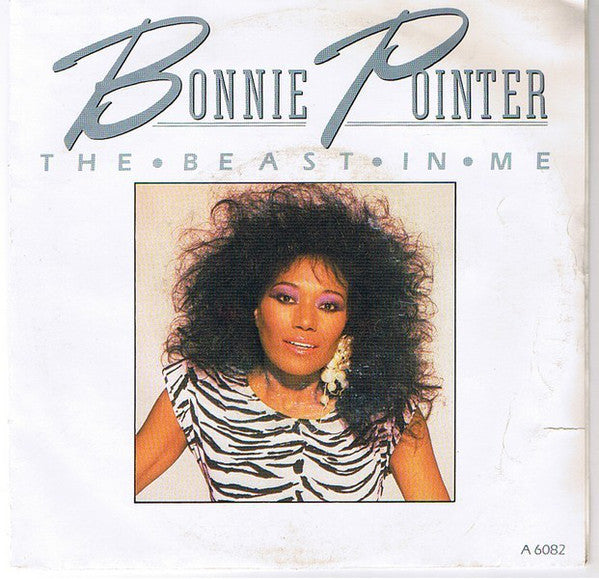 Bonnie Pointer - The Beast In Me Vinyl Singles Vinyl Very Good (VG) <br> Hoes Good Plus (G+)