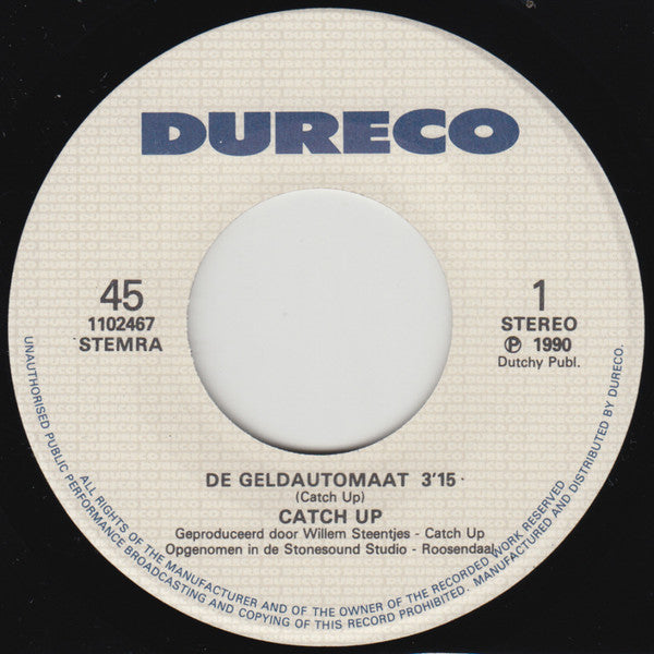Catch Up - De Geldautomaat Vinyl Singles