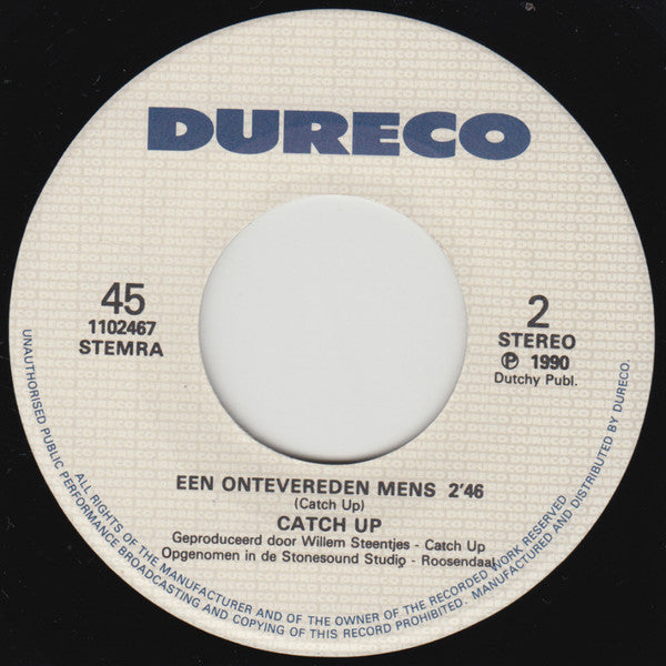 Catch Up - De Geldautomaat Vinyl Singles