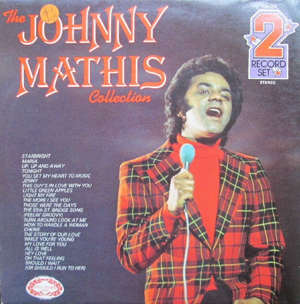 Johnny Mathis - The Johnny Mathis Collection (LP) Vinyl LP Vinyl Very Good (VG) <br> Hoes Good Plus (G+)