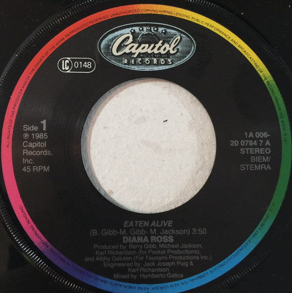 Diana Ross - Eaten Alive 42793 Vinyl Singles