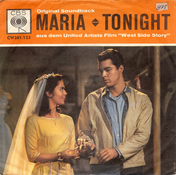 Richard Beymer - Maria Vinyl Singles