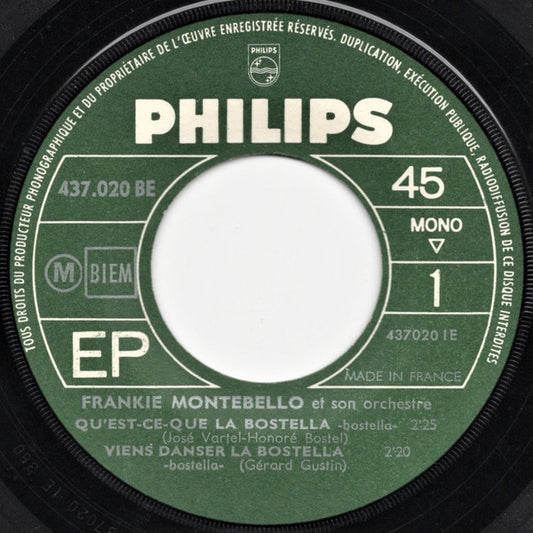 Frankie Montebello - Qu'est que La Bostella