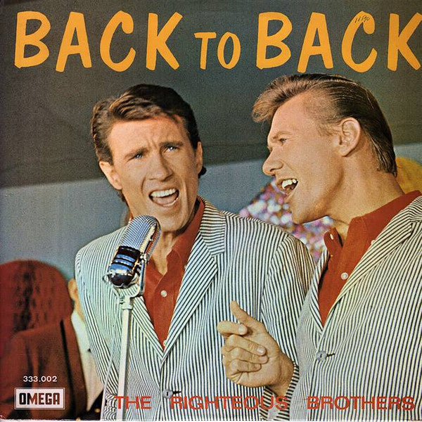 Righteous Brothers - Back To Back (LP) Vinyl LP