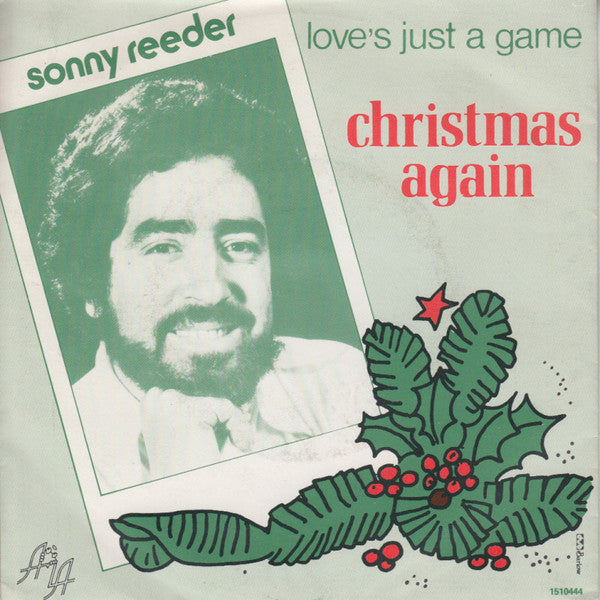 Sonny Reeder - Christmas Again Vinyl Singles Vinyl Very Good (VG) <br> Hoes Good Plus (G+)