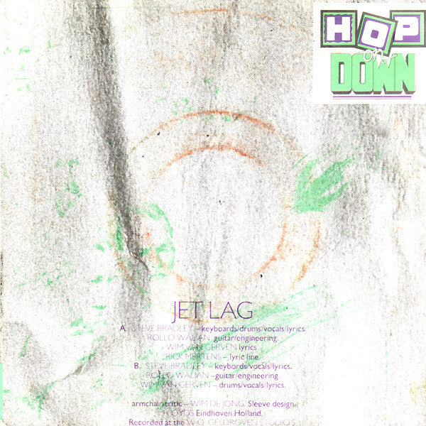 Jet Lag - Hop On Down Vinyl Singles Vinyl Very Good (VG) <br> Hoes Good Plus (G+)