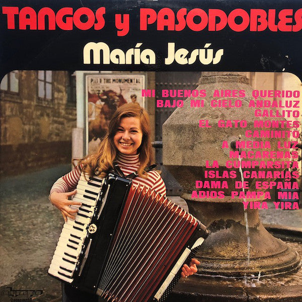 María Jesús - Tangos y Pasodobles (LP) Vinyl LP