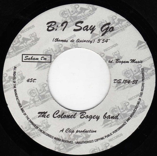 Colonel Bogey Band - River-Kwai (B-Keus) Vinyl Singles Vinyl Goed / Hoes Sticker