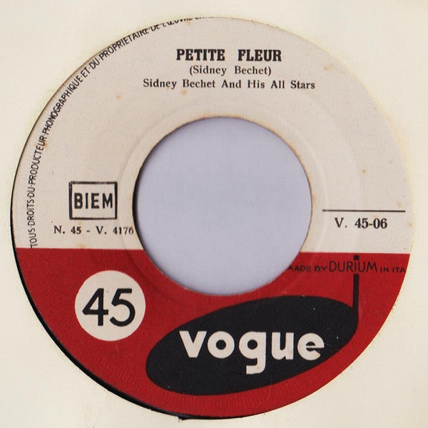 Sidney Bechet And His All Stars - Petite Fleur Vinyl Singles