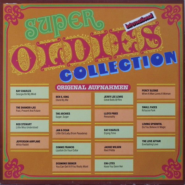 Various - Super Oldies Collection International Vol. * (CD) Compact Disc Vinyl Very Good (VG) <br> Hoes Good Plus (G+)