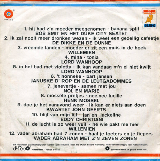 Vader Abraham Met Z'n Zeven Zonen - Vader Abraham Had Zeven Zonen 27216 Vinyl Singles Vinyl Zeer Goed / Hoesje Goed "VINYLSINGLES.NL"