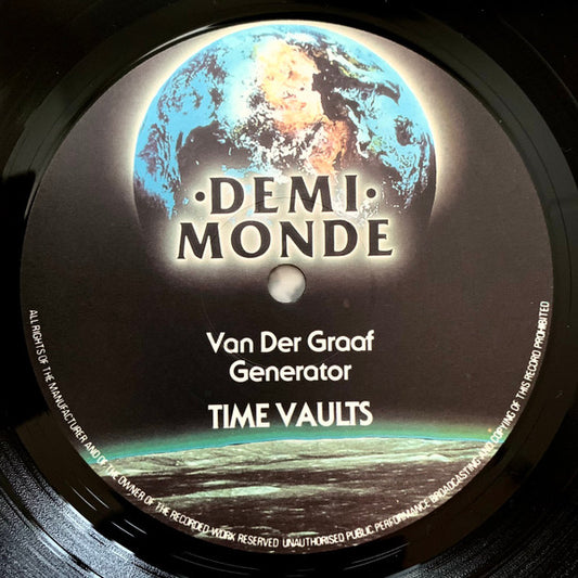 Van Der Graaf Generator - Time Vaults (LP) Vinyl LP Vinyl Zeer Goed / Hoesje Goed "VINYLSINGLES.NL"