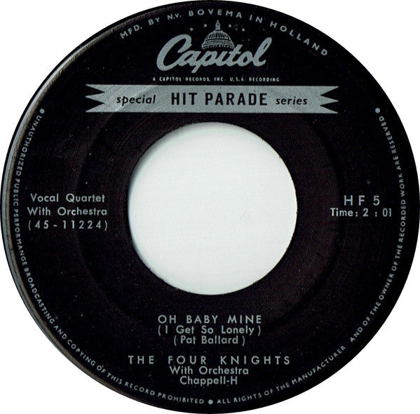 Les Paul With Mary Ford - Mockin' Bird Hill Vinyl Singles Vinyl Very Good (VG) <br> Hoes Good Plus (G+)