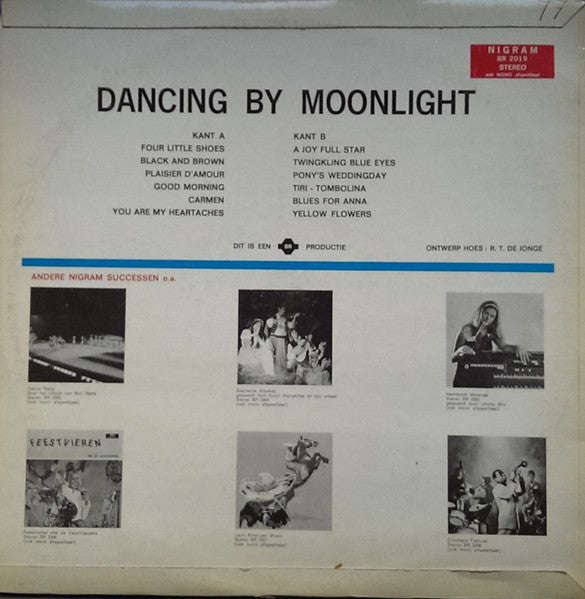 Connie Boermans - Dancing By Moonlight (LP) Vinyl LP Vinyl Very Good (VG) <br> Hoes Good Plus (G+)