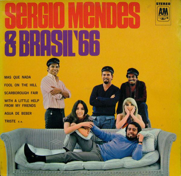 Sergio Mendes & Brasil ** - Introducing Sergio Mendes & Brasil ** (LP) Vinyl LP Vinyl Very Good (VG) <br> Hoes Good Plus (G+)