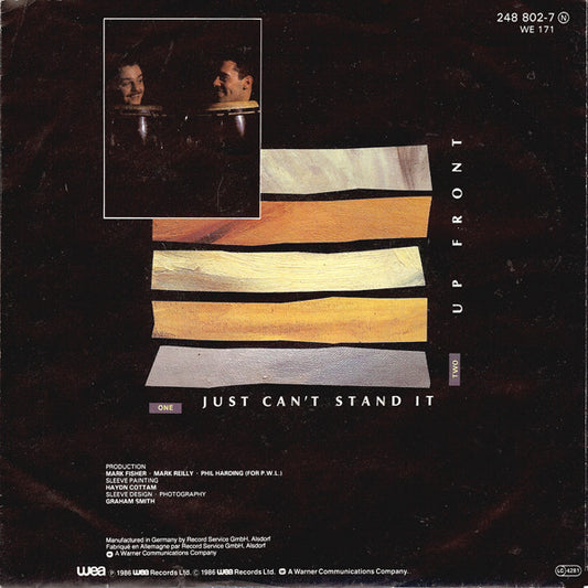 Matt Bianco - Just Can't Stand It 17523 Vinyl Singles Vinyl Zeer Goed / Hoesje Goed "VINYLSINGLES.NL"