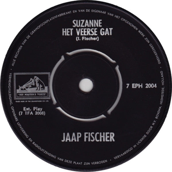 Jaap Fischer - Samba 2 April 34887 Vinyl Singles EP Vinyl Very Good (VG) <br> Hoes Good Plus (G+)