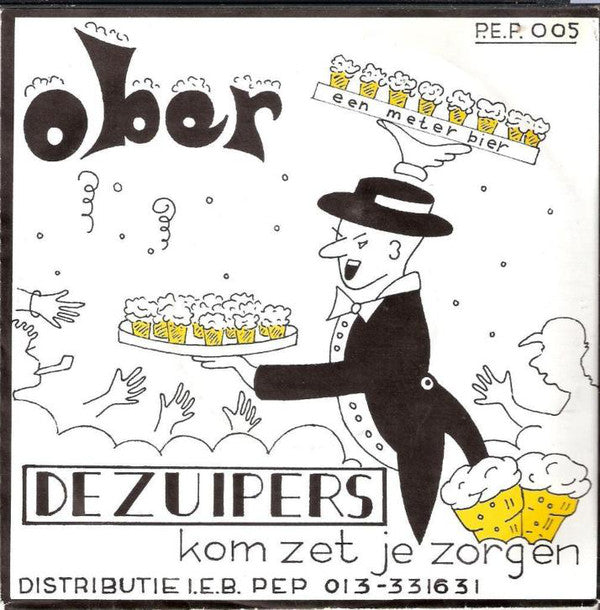 Zuipers - Ober Vinyl Singles Vinyl Very Good (VG) <br> Hoes Good Plus (G+)