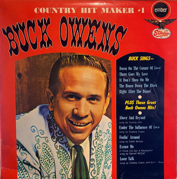 Buck Owens – Grand Gala Goes Country (LP) Vinyl LP Vinyl Very Good (VG) <br> Hoes Good Plus (G+)