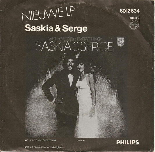 Saskia & Serge - Don't Tell Me Stories 07326 Vinyl Singles Vinyl Zeer Goed / Hoesje Goed "VINYLSINGLES.NL"