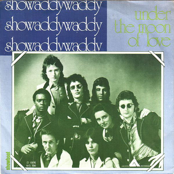 Showaddywaddy - Under The Moon Of Love 18495 Vinyl Singles Vinyl Very Good (VG) <br> Hoes Good Plus (G+)
