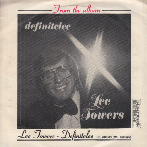 Lee Towers - Happy Birthday Baby 41764 Vinyl Singles Vinyl Very Good (VG) <br> Hoes Good Plus (G+)