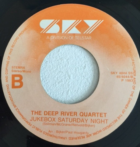 Deep River Quartet - Swing Is The Thing 32624 Vinyl Singles Vinyl Very Good (VG) <br> Hoes Good Plus (G+)
