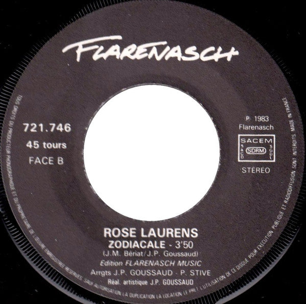 Rose Laurens - Vivre Vinyl Singles