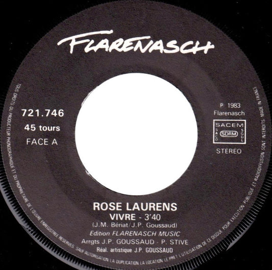 Rose Laurens - Vivre