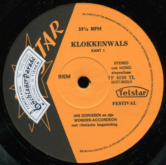 Johnny Hoes Presenteert: Klokkenwals (LP)