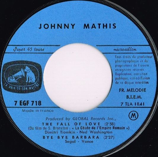Johnny Mathis - La Chute De L'Empire Romain