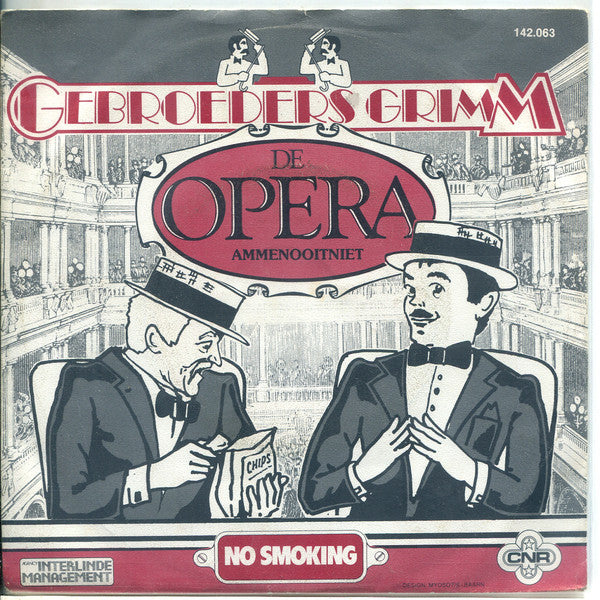 Gebroeders Grimm - De Opera Vinyl Singles Vinyl Very Good (VG) <br> Hoes Good Plus (G+)