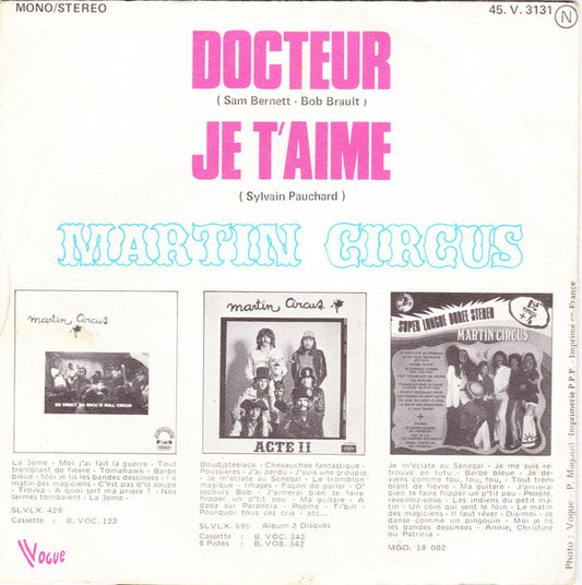 Martin Circus - Docteur