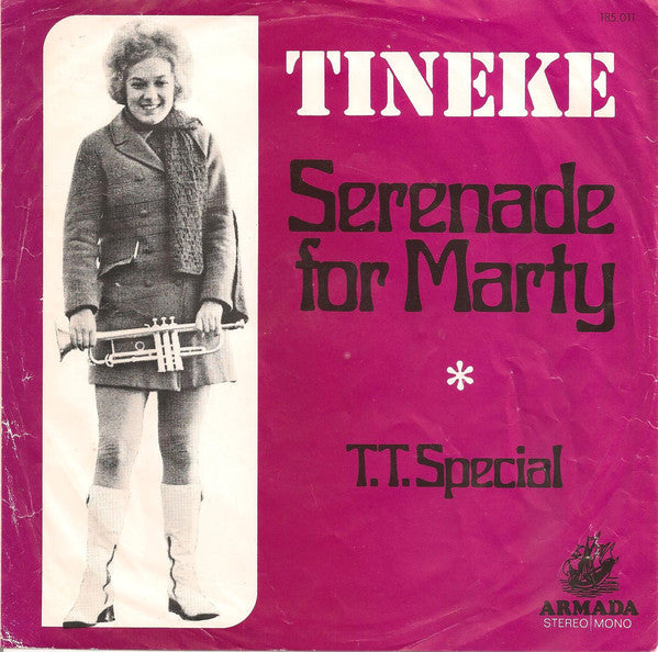 Tineke - Serenade For Marty 40377 Vinyl Singles Vinyl Very Good (VG) <br> Hoes Good Plus (G+)