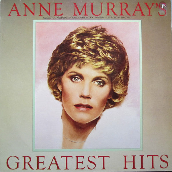 Anne Murray - Anne Murray's Greatest Hits (LP) Vinyl LP Vinyl Very Good (VG) <br> Hoes Good Plus (G+)