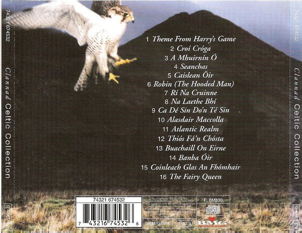 Clannad - Celtic Collection (CD) Compact Disc Vinyl Very Good (VG) <br> Hoes Good Plus (G+)