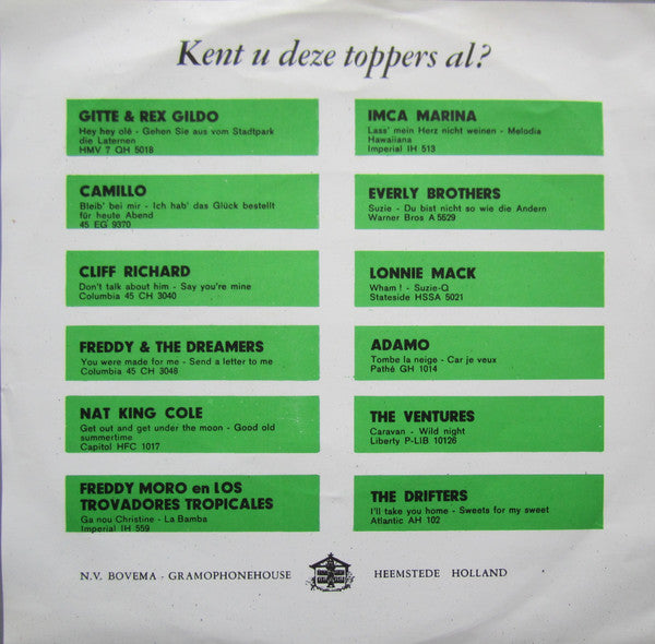 Cor Steyn - Breng 'ns Een Zonnetje Vinyl Singles EP Vinyl Very Good (VG) <br> Hoes Good Plus (G+)